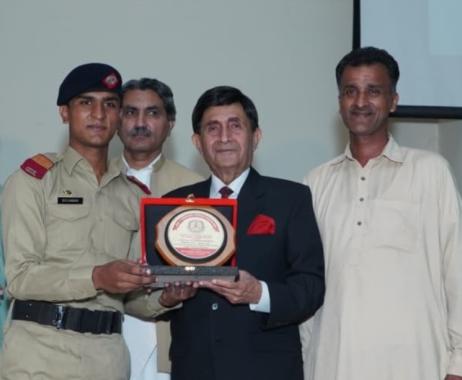 2nd Position: Cadet Akbar Ali of Ayub House – 1102/A1